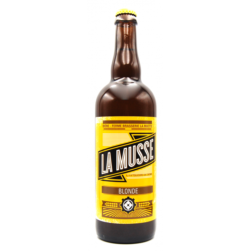 Bière La Musse Blonde - 75 cl