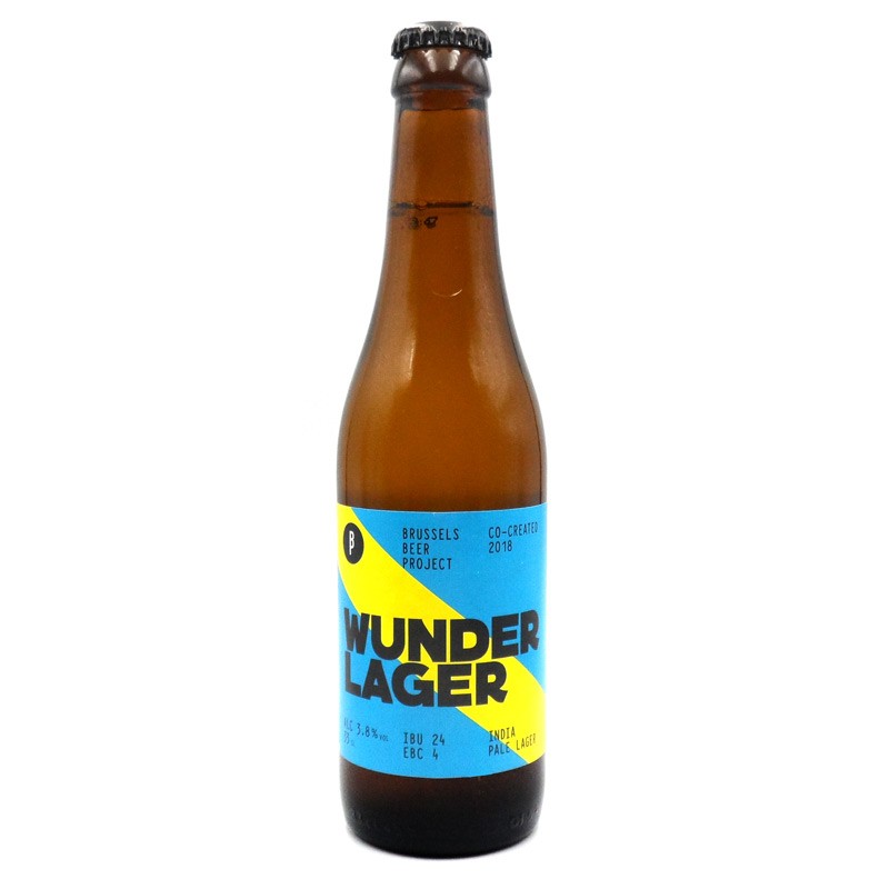 Bière wunder lager - Brussels Beer Project - 33cl