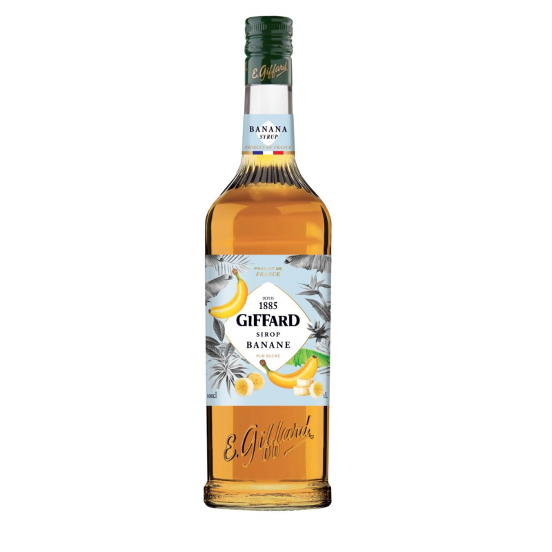 Sirop de banane Giffard - 1L