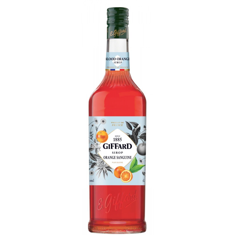 Sirop d'orange sanguine Giffard - 1L