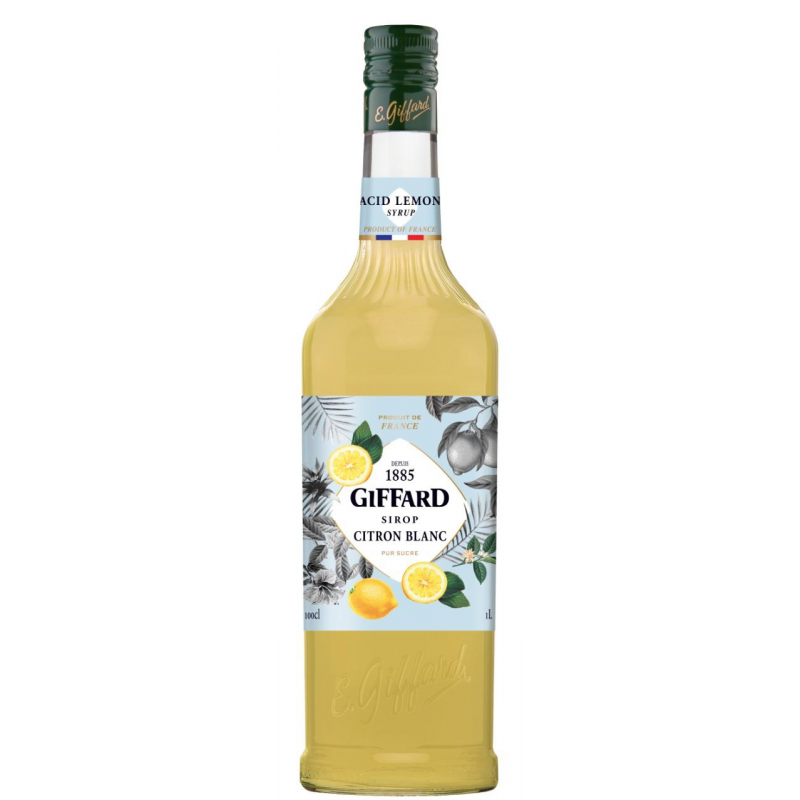 Sirop de citron blanc Giffard - 1L