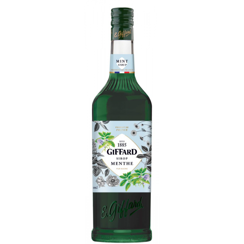 Sirop de menthe verte Giffard - 1L
