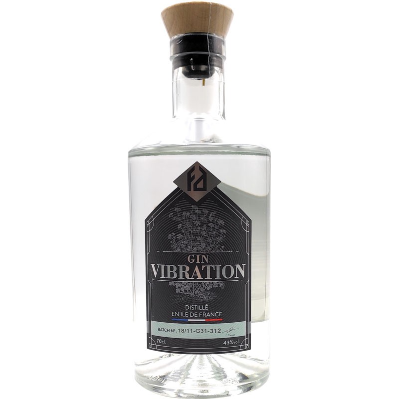 Gin premium vibration - la fabrique à alcools