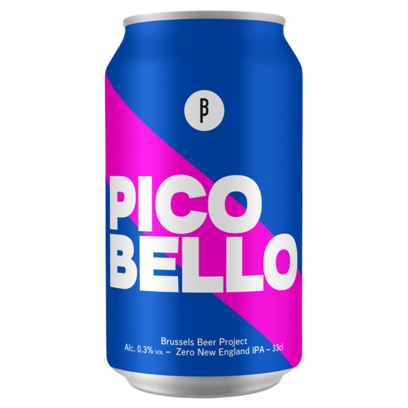 Bière canette artisanale belge - Pico Bello - Brussels Beer Project
