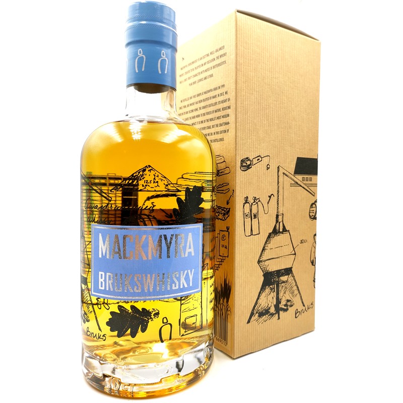Whisky artisanal suédois - Mackmyra Bruks Whisky - Single Malt