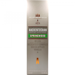 Whisky artisanal écossais - Auchentoshan Springwood lowland - Single Malt - étui