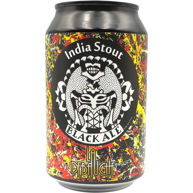 Bière La Débauche Black Ale India Stout CAN