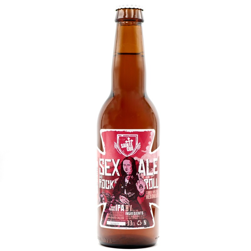 Bière artisanale française - Sex Ale & Rock'n'Roll - Sainte Cru