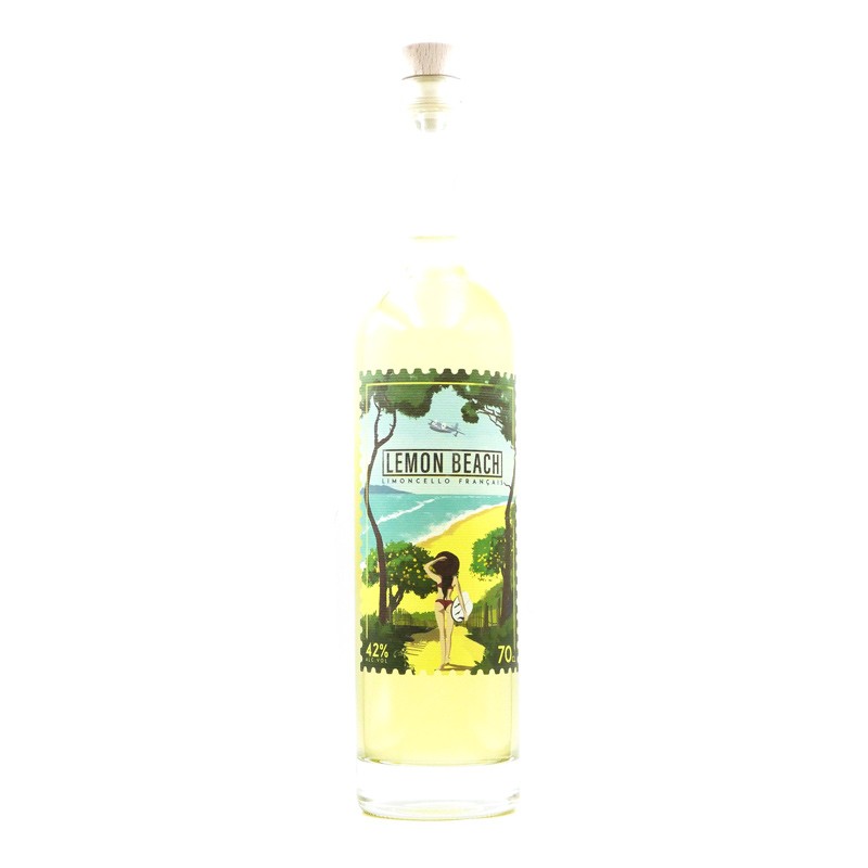 Limoncello artisanal français - Lemon Beach - Distillerie La Grange