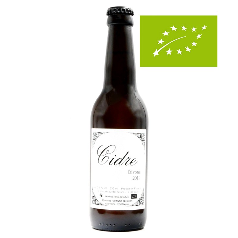 Cidre artisanal français - Divona - Domaine Johann Cécillon