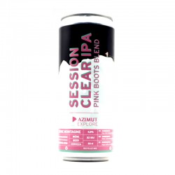 Bière artisanale - Session Clear IPA Pink Boots Blend - Azimut