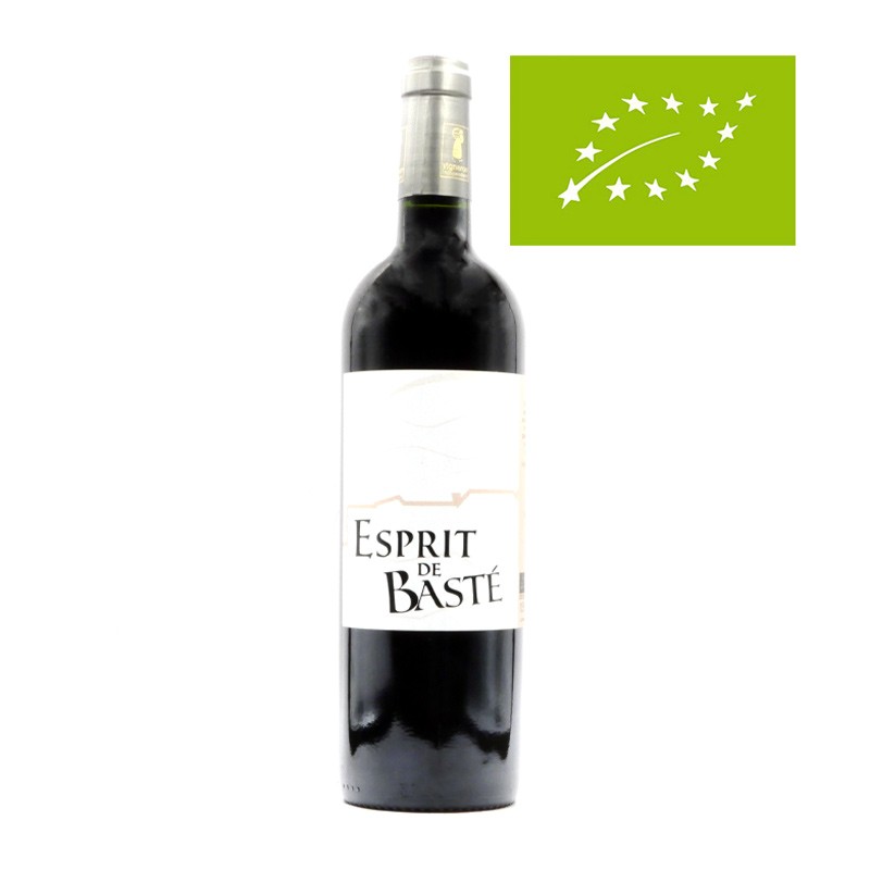Vin rouge bio - Esprit de basté - AOC Madiran - Clos de Basté
