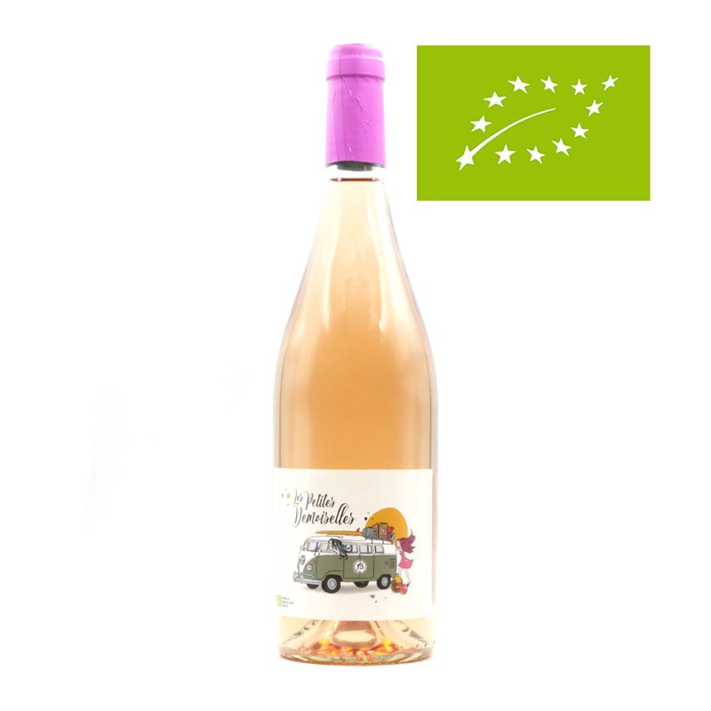 Vin rosé bio - Les Petites Demoiselles - AOP Frontan - Château Boujac