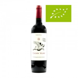 Vin rouge bio - Cochon Volant - AOP Corbières - Château de Caraguilhes