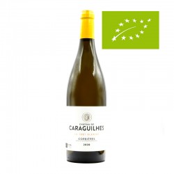 Vin blanc bio - La Font Blanche - AOP Corbières - Château Caraguilhes