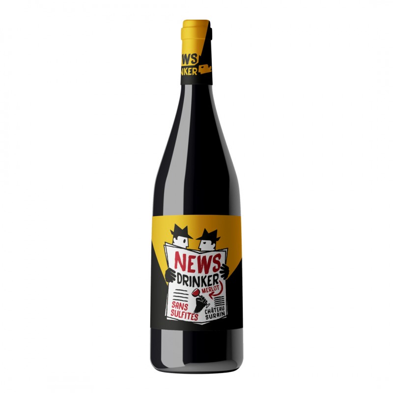 Vin Rouge News Drinker - Château Surain