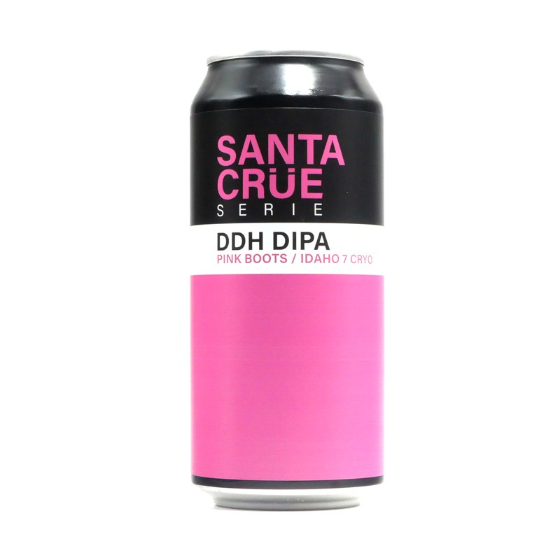 Bière artisanale -  Santa Crüe DDH DIPA Pink Boots Idaho 7 Cryo - Sainte Cru