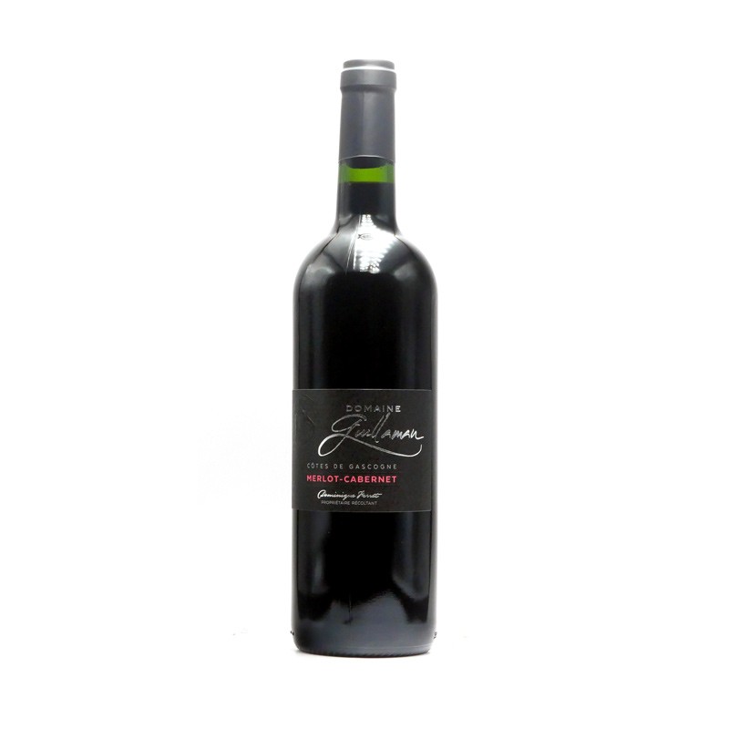 Vin rouge- Merlot Cabernet- Domaine Guillaman