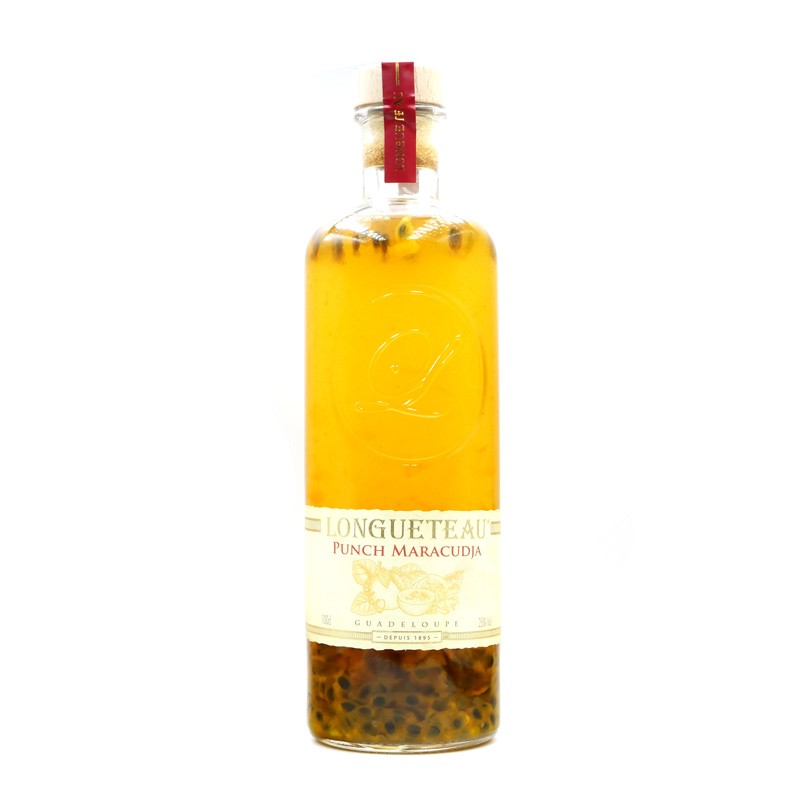 Punch arisanal guadeloupéen - Punch Maracudja - Distillerie Longueteau