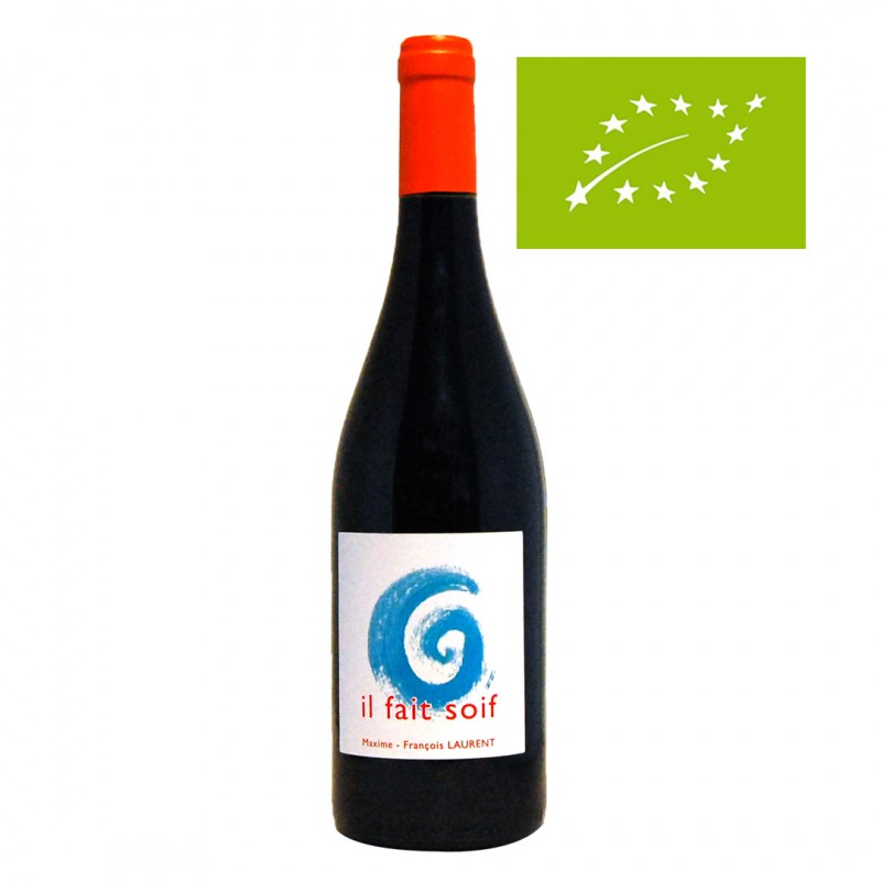 Il fait soif AOP Côtes du Rhône rouge bio Dom. Maxime Franc