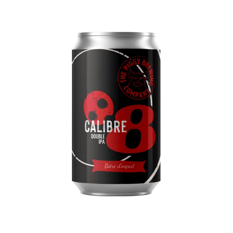 Bière Piggy Brewing Calibre 8 - Double IPA