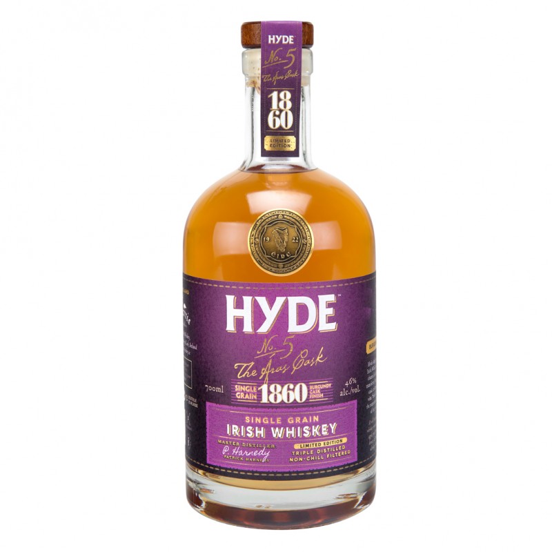 Whiskey Hyde N°5 Single Grain 6 ans Burgundy Finish