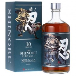 Whisky Shinobu 10 ans Pur Malt Whisky Mizunara Oak Finish