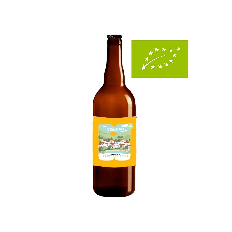 Bière-Effet-Papillon-Pale-Ale-Française-Bio-75cl