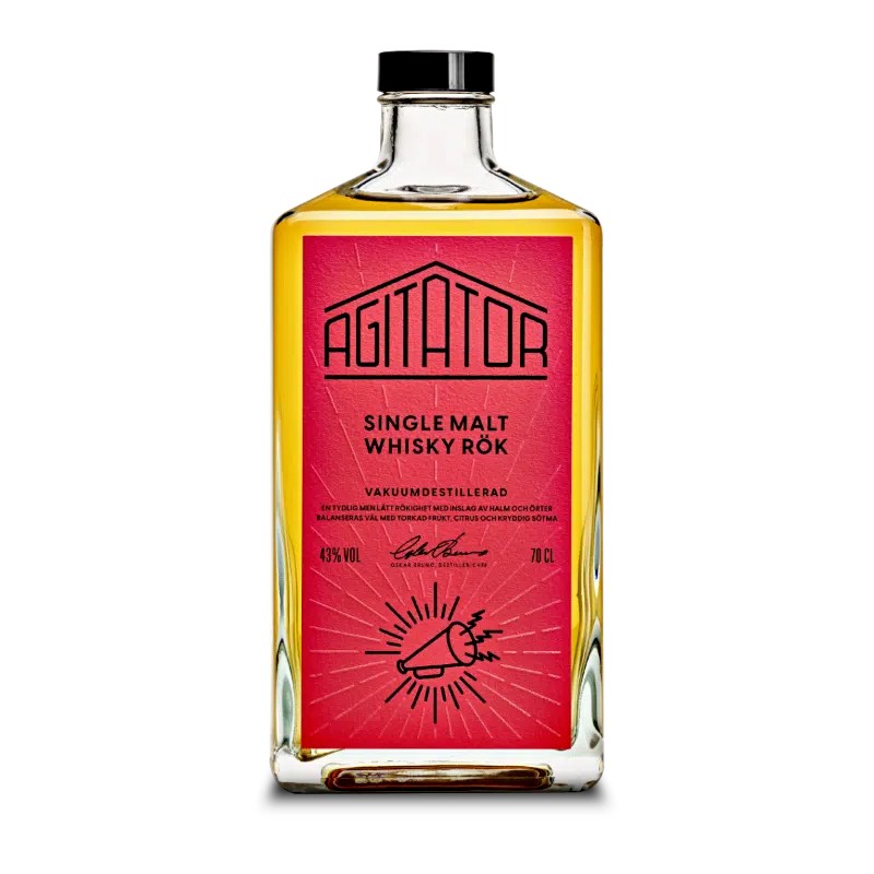 Agitator Single Malt Whisky Rök Tourbé