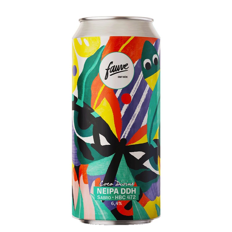 Bière-Fauve-Coco-Divine-NEIPA