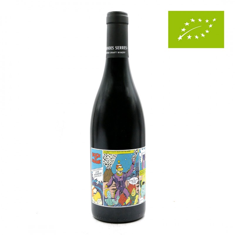 Vin-Rouge-Grandes-Serres-Rock-N'-Rhone-Côtes-du-Rhône-Bio