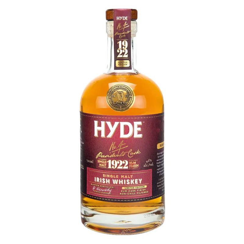 Whiskey Hyde N°4 Single Malt 6 ans Rum Finish