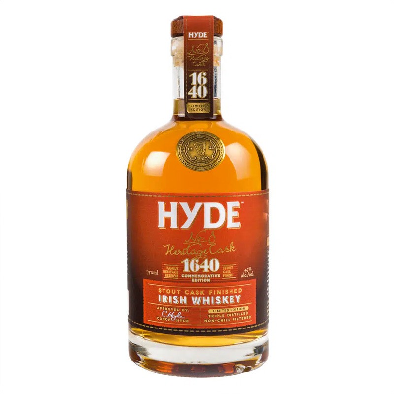 Whiskey Hyde N°8 Blended Whisky - Stout Cask Finished Irish Whiskey