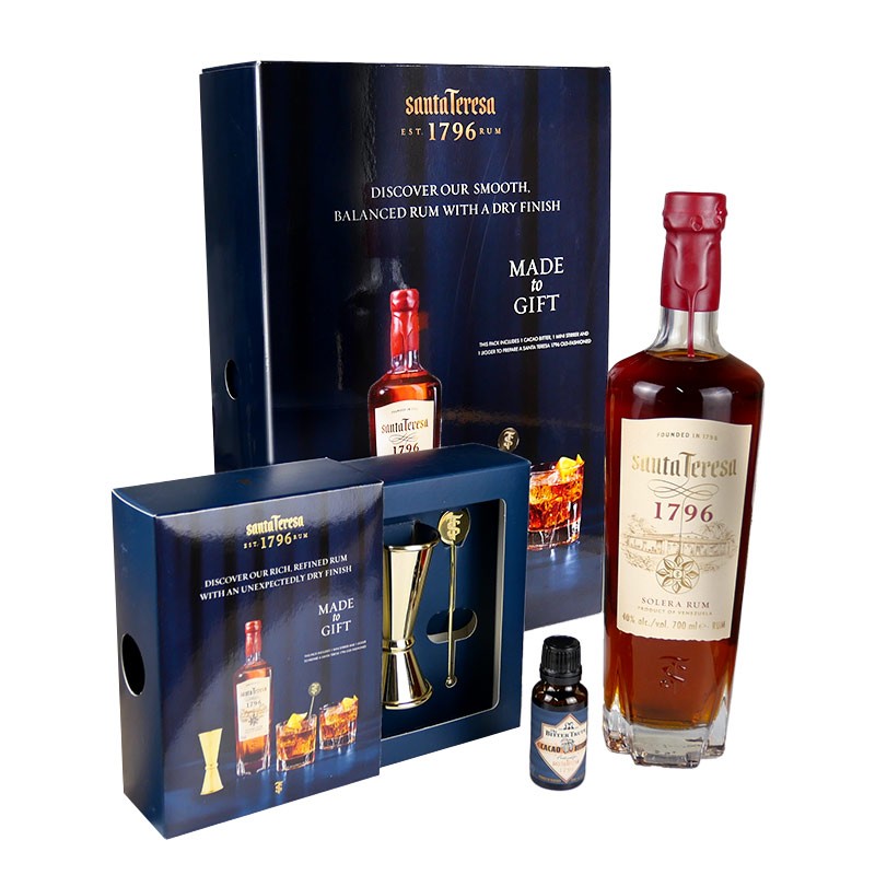 Coffret-Rhum-Santa-Teresa-1796-Rum-Solera