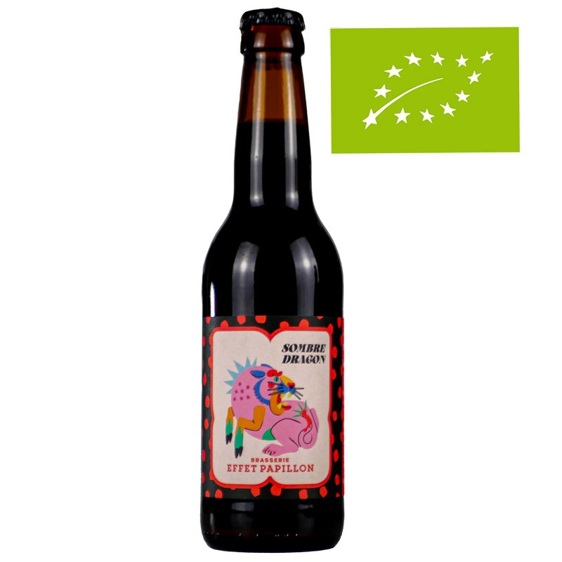 Bière Effet Papillon Sombre Dragon Black Sour Myrtille Groseille