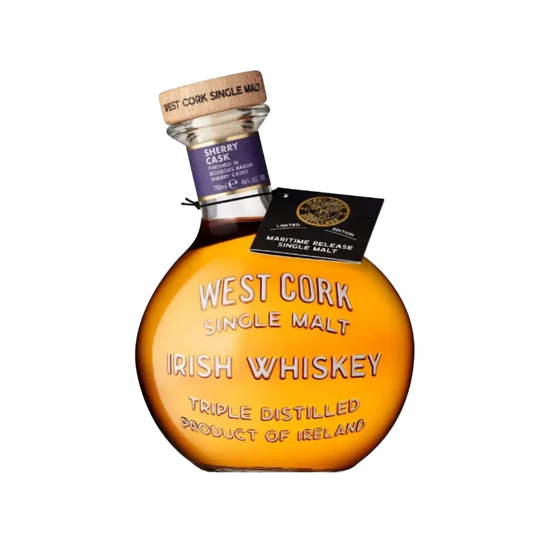 Whisky West Cork Maritime Single Malt Sherry Cask Irish Whiskey