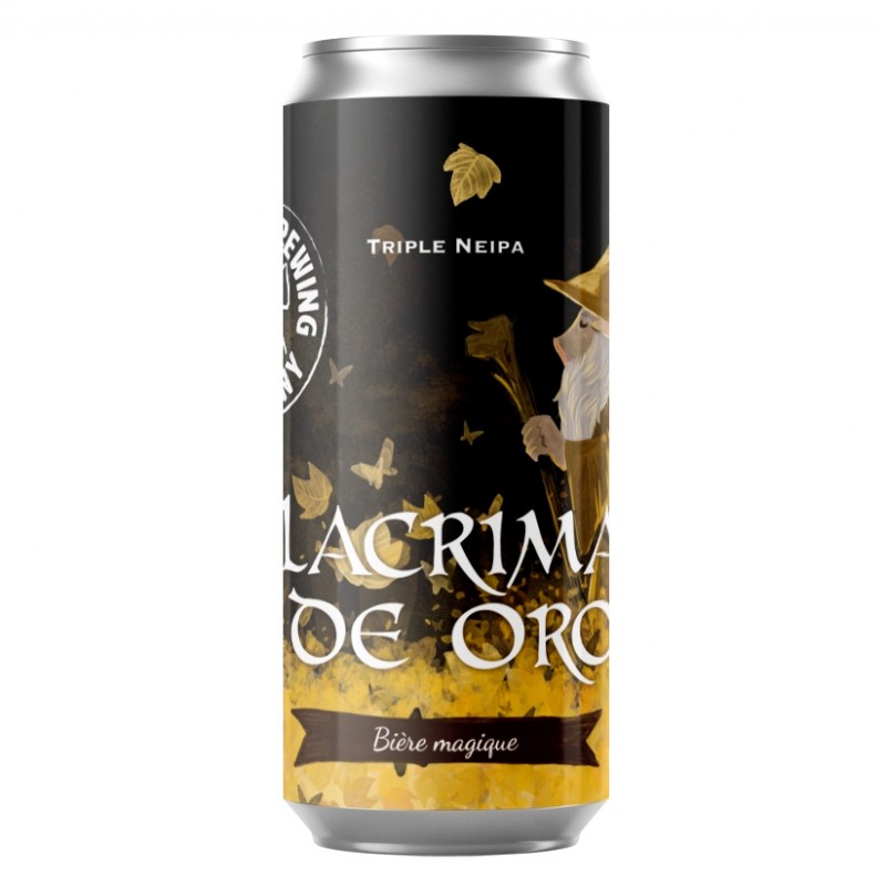 Bière Piggy Brewing Lacrima de Oro Triple NEIPA Mosaic Sabro