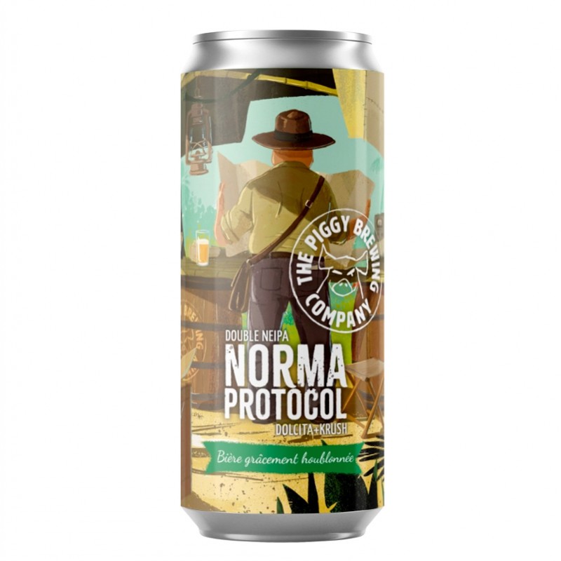 Bière Piggy Brewing Norma Protocol Double NEIPA