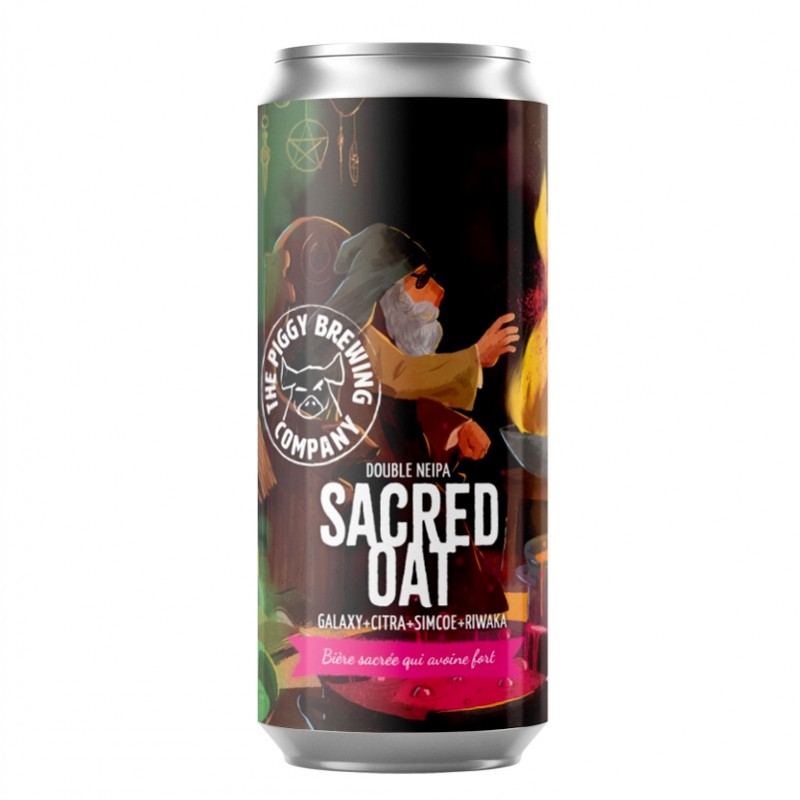 Bière Piggy Brewing Sacred Oat Double NEIPA
