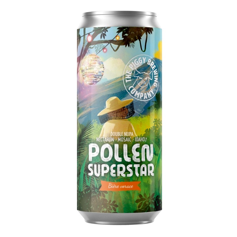 Bière-Piggy-Brewing-Pollen-Superstar Double-NEIPA