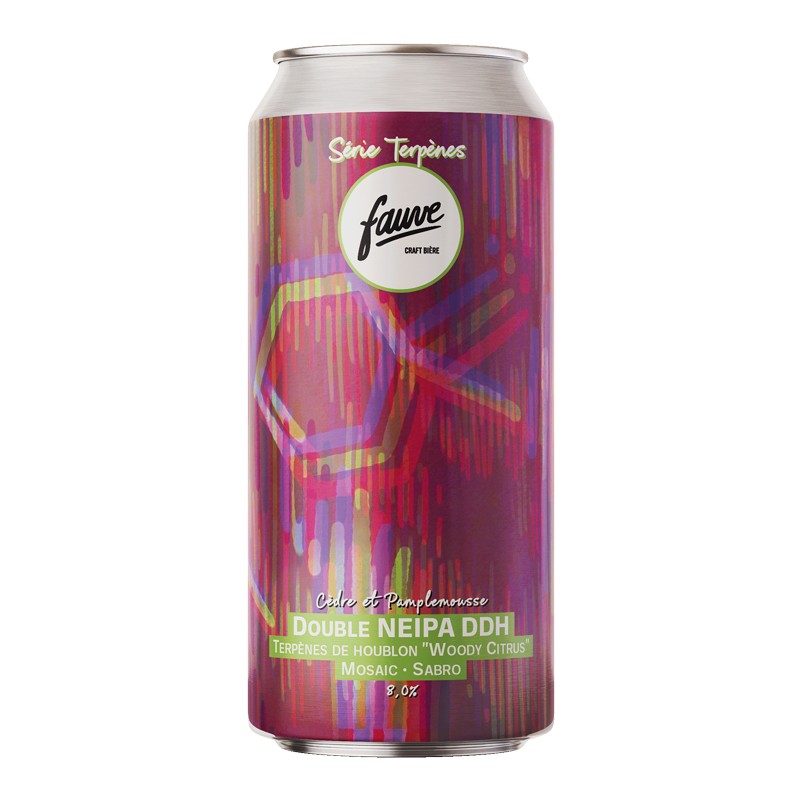 Bière-Fauve-Cèdre-et-Pamplemousse Double-NEIPA-DDH