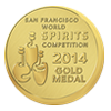 SF World Spirits Competition 2014 - Gold