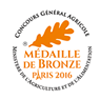 Médaille de bronze Concours Général Agricole 2016